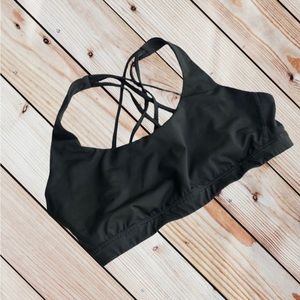 Victoria’s Secret Sport Sports Bra Size Medium deep olive green